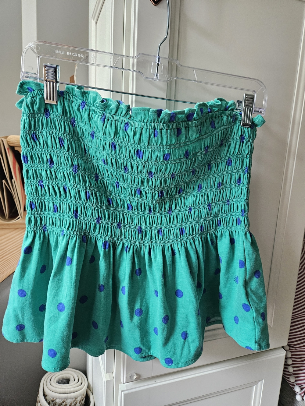 Lilly Pulitzer Jadis Tube Top featuring a smocked stretch bodice